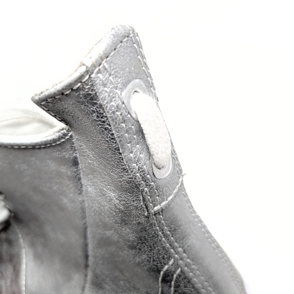 Converse Chuck 70 Plus High Top Silver White Sneakers with Box - Picture 5 of 6